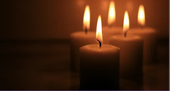 candles at a psychic reading in Syracuse 