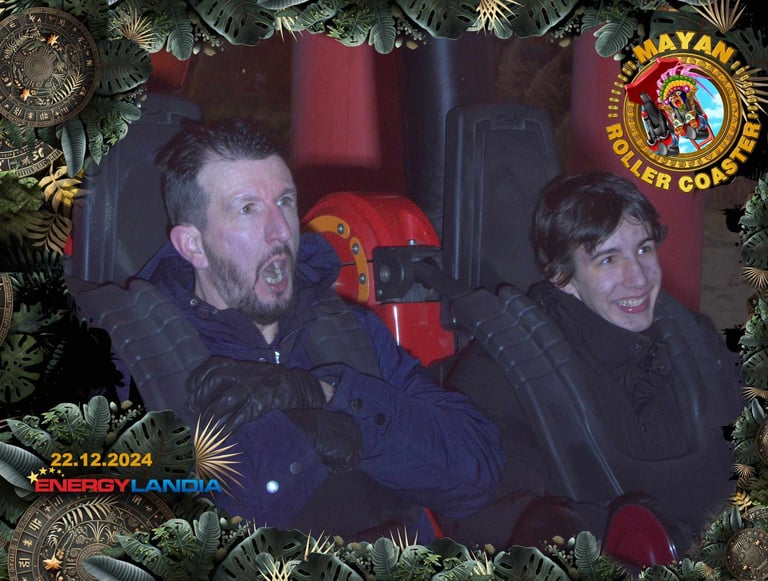 tadzik family on mayan in energylandia
