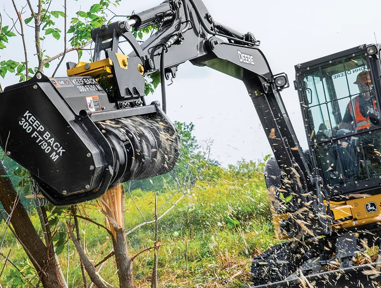 Detention Pond Clearing and Cutting Services