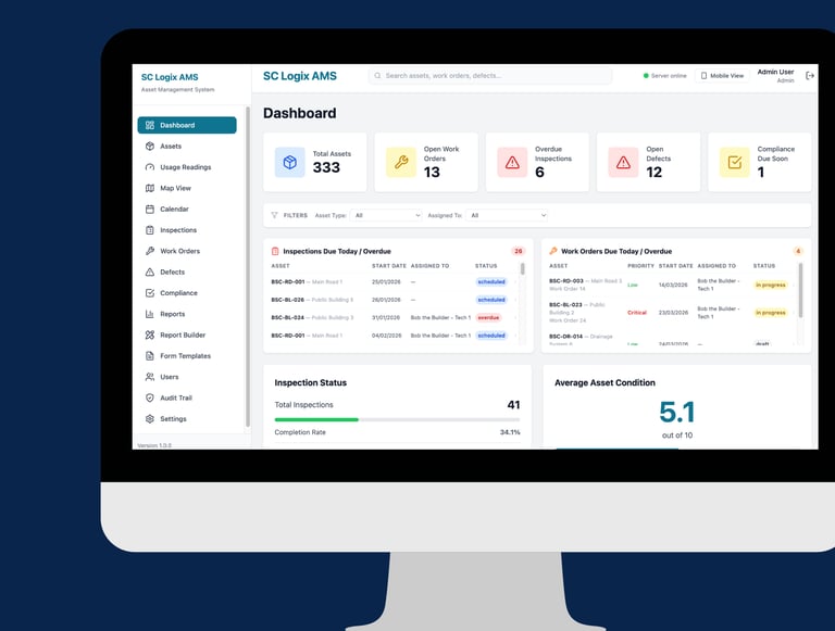SC Logix Asset Management System