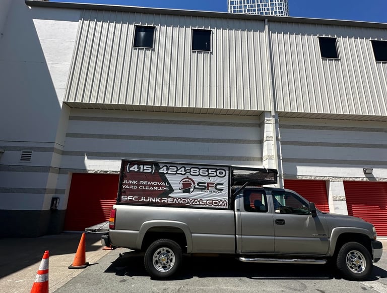 Pallet and rack disposal in Milpitas 95035, Oakland & SF by SFC.