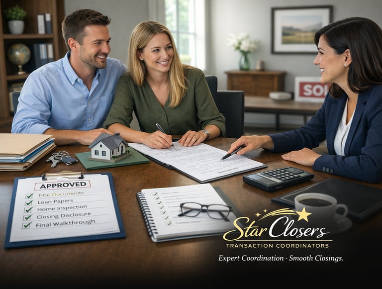 closing table with the star closers