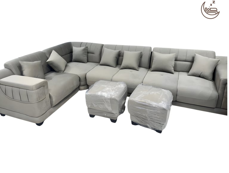 Modern sofa with premium comfort for home decor