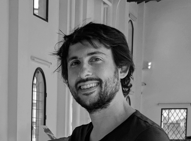 David Magnani, principal designer at Donani Design, engaging in architectural planning.