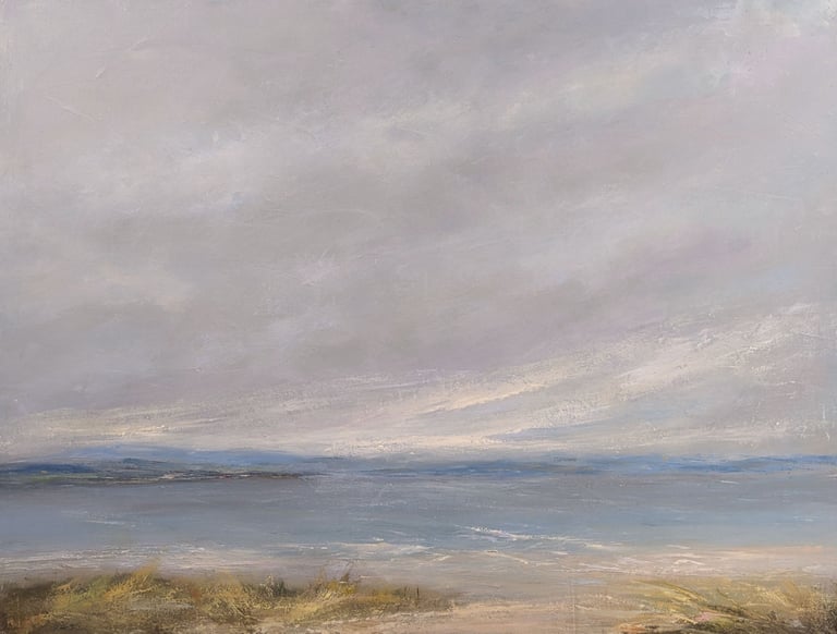 Beyond the Dunes - Painting by Mary Kersell