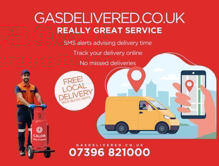 Really great Calor Gas delivery service from GasDelivered