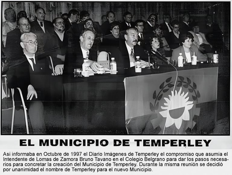 Bruno Tavano - Municipio de Temperley