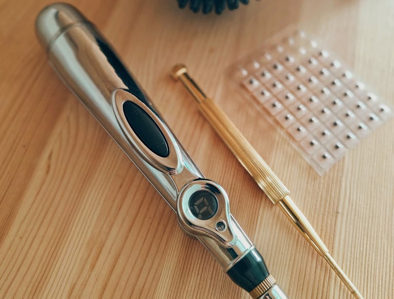electrical trigger pen, ears trigger pen on shelf