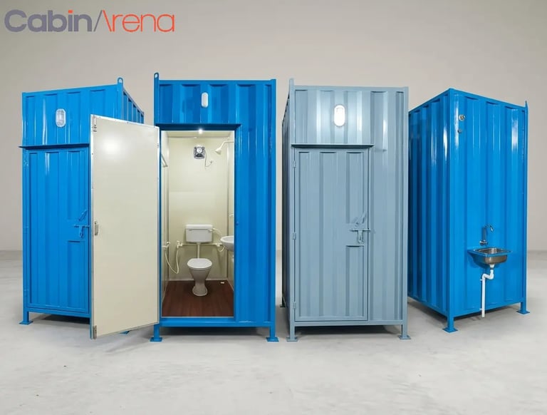 CabinArena Portable Toilet Cabins