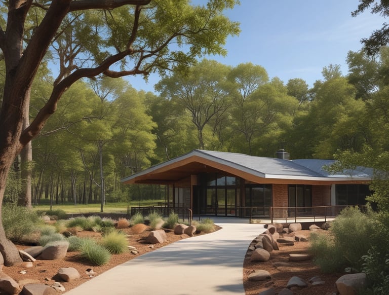 A gentle mother cow with her calf resting peacefully in a sunlit Illinois meadow.