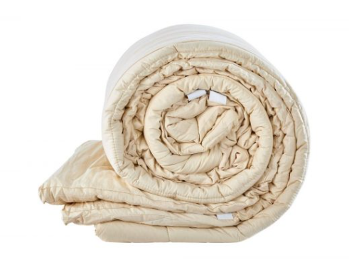 1.5 inch thick GOTS organic merino wool mattress topper by Sleep and Beyond.