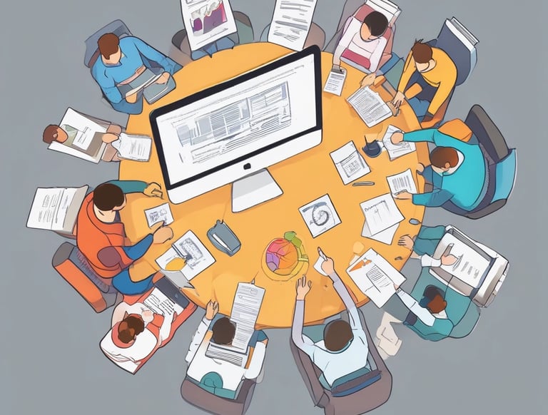 An image showcasing our team at work.