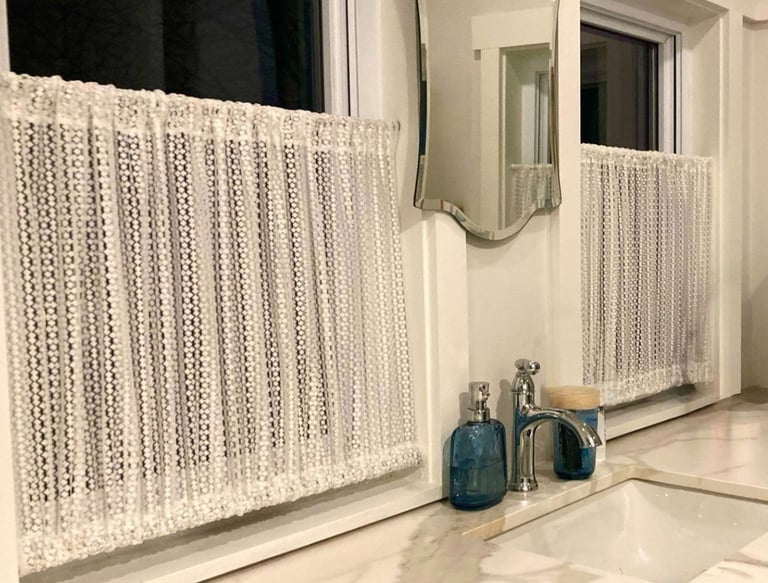 custom cafe curtains - luxeworths