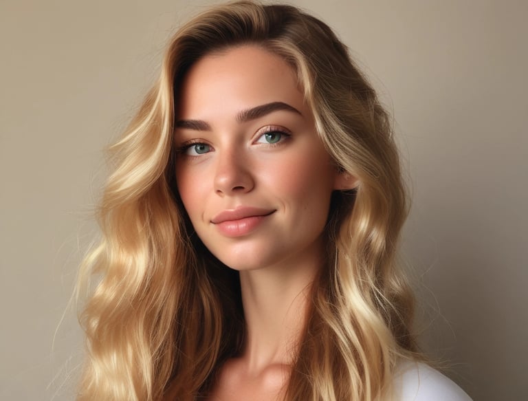 An array of True Love Beauty products displayed elegantly on a vanity.