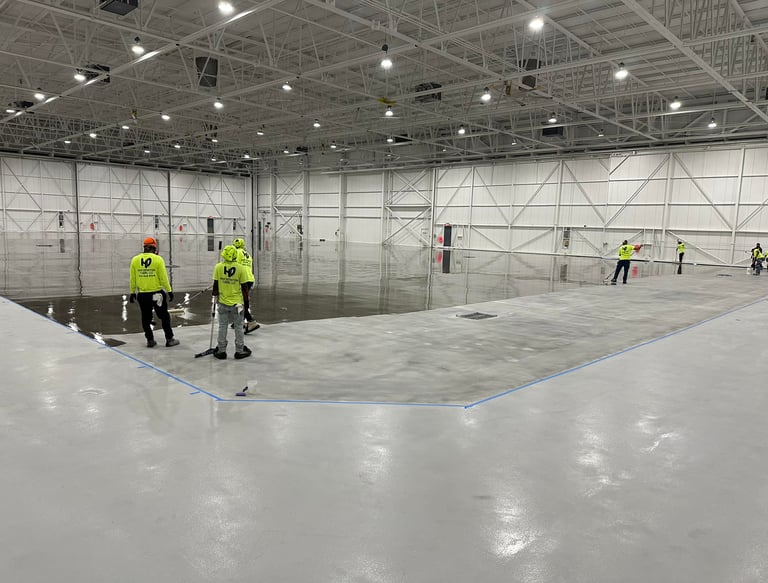 Polished Concrete flooring epoxy floor coatings Atlanta Georgia