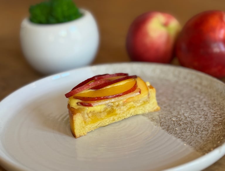 tarte nectarine verveine