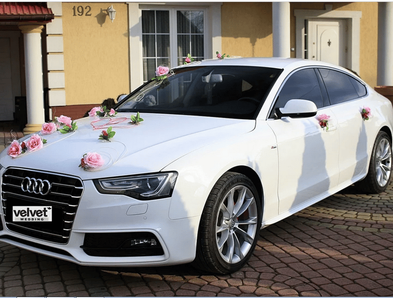 Wedding Car Rental in Chennai – Luxury Audi with Decorations by Thangavelu Travels