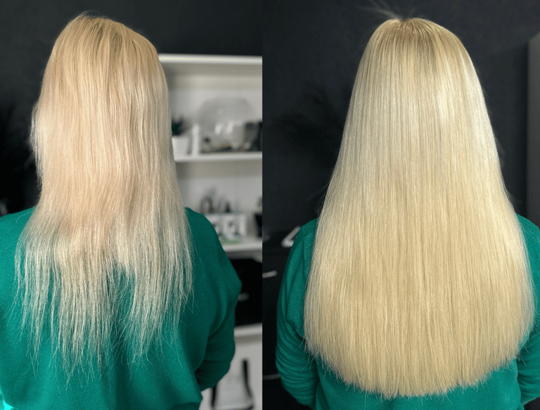 Przedłużanie włosów metodą na żimno
