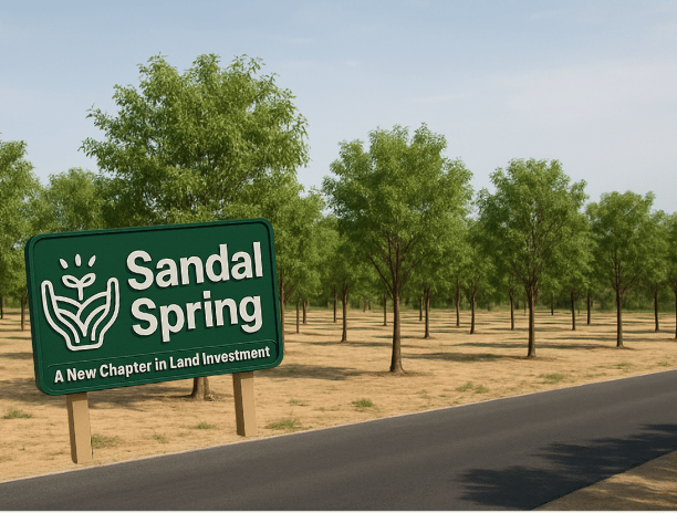 a sign that says sandal spring is coming up