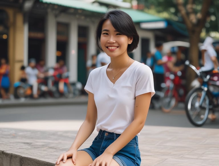 A close-up of a client holding an approved Australian visa document with a joyful expression.