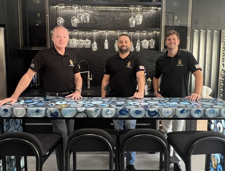 SPD Countertop Team at Showroom in Naples, Florida