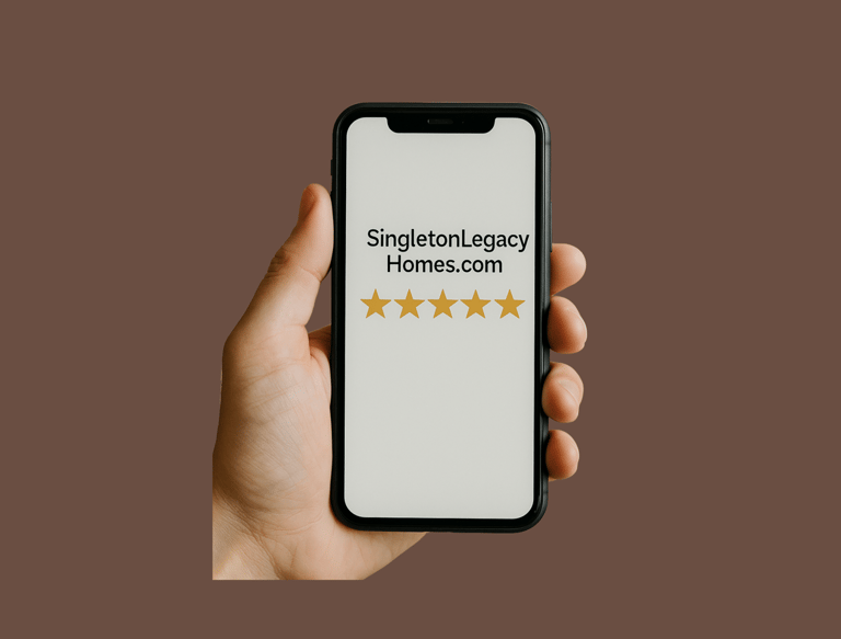 a person holding a phone with a star on it
