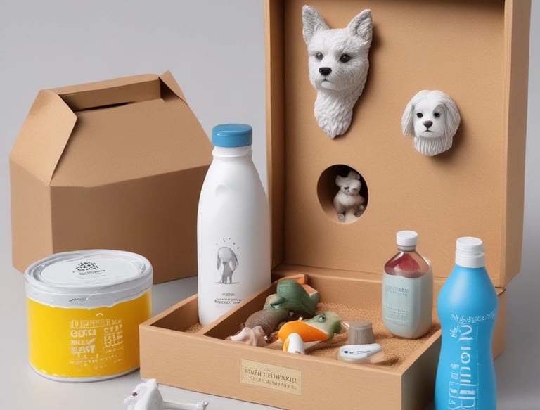 Elegant black and gold pet accessory displayed on a minimalist black background.