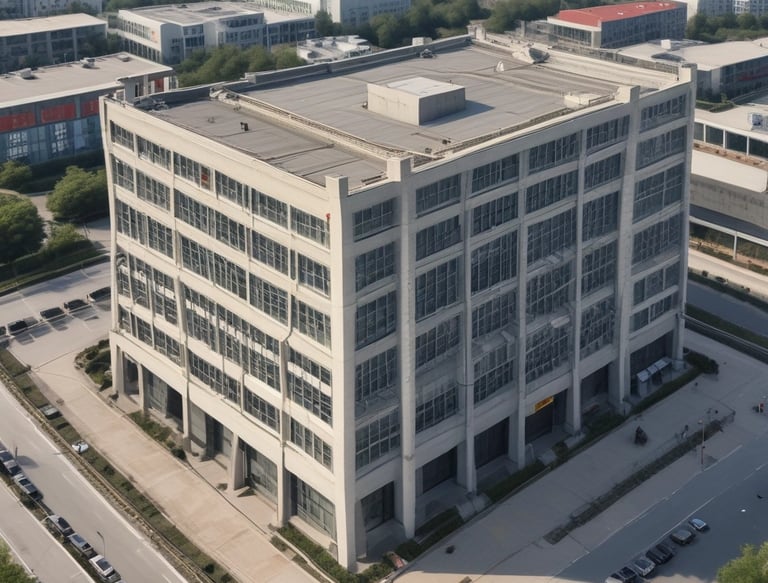 Photo of Coyoleoeo's factory floor with skilled workers crafting leather goods.