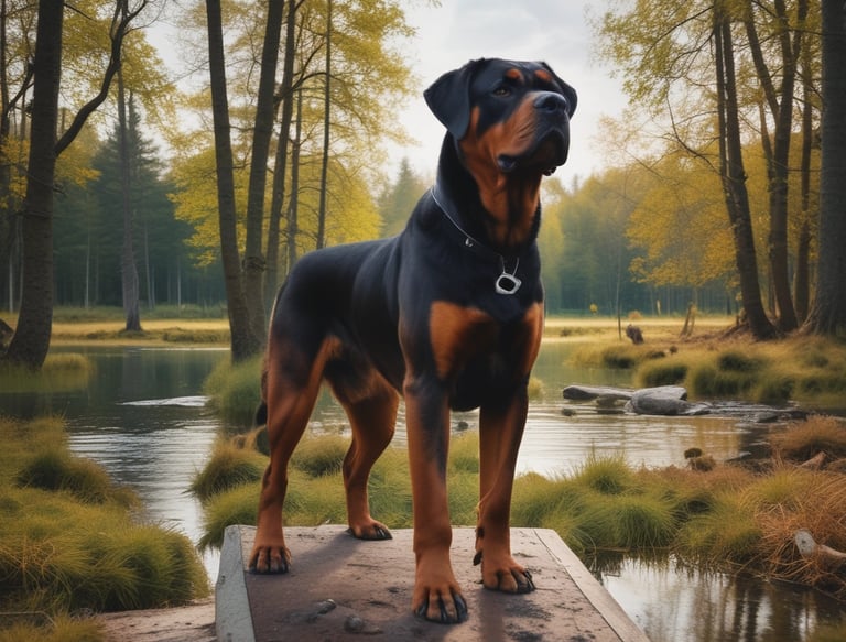 A cozy workspace with a laptop, coffee cup, and notebook, reflecting a creative blogging environment.