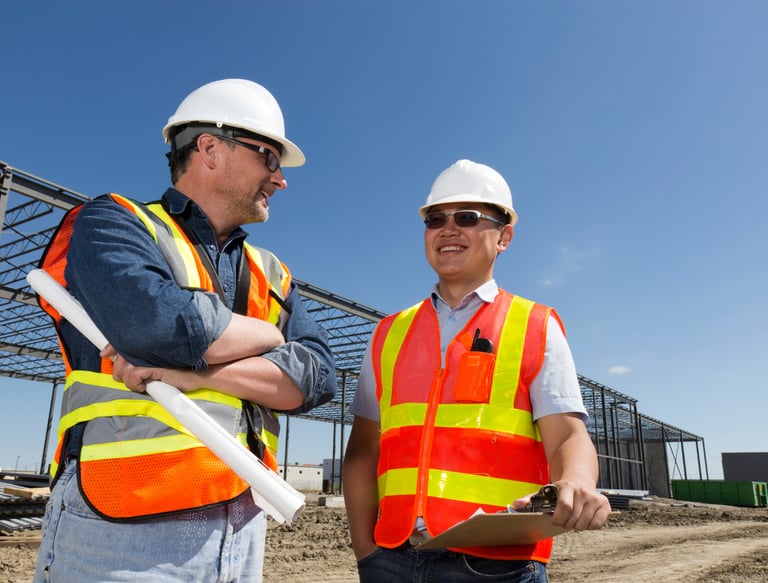 general contractors coordinating construction site operations Southeast US