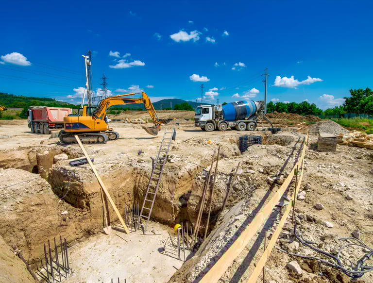 commercial site clearing and land preparation contractor supporting construction projects 