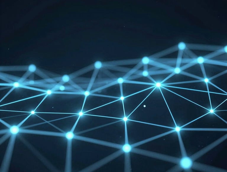 A friendly consultant discussing AI strategies with a small business owner in a cozy office.