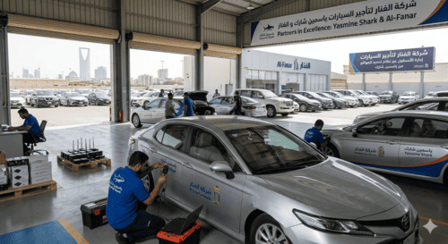 ياسمين شارك لتركيب انظمة التتبع لشركات الشحن 