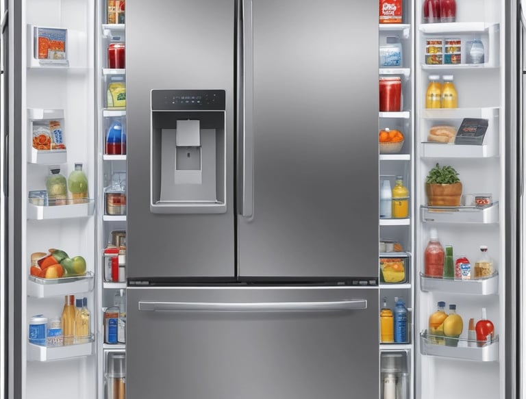 Close-up of a washing machine control panel being fixed by a professional technician.