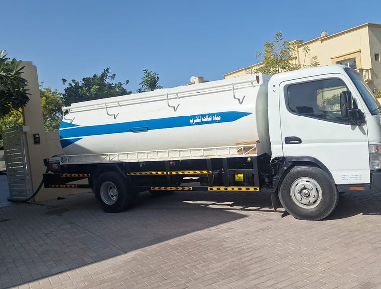 sweet water tanker supply in dubai