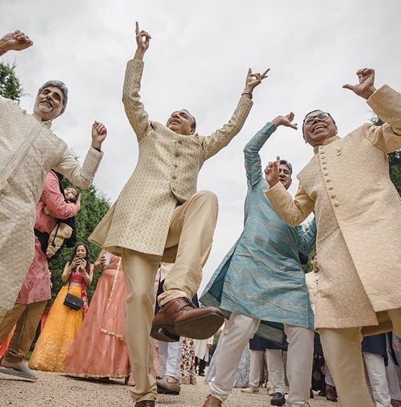 people celebrating