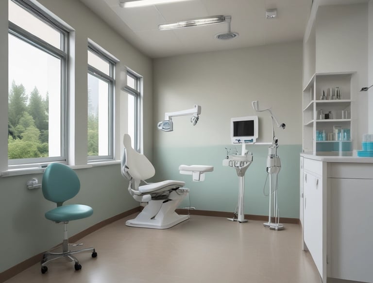 A supermarket aisle filled with various cleaning products, organized neatly on shelves. Promotional sale tags are visible on many items, indicating discounted prices. A promotional stand-up banner on the left features a smiling woman holding clean laundry, with a slogan in Hindi.