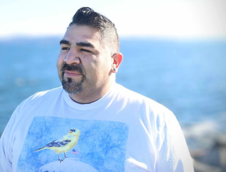Joke Daddy on the beach
