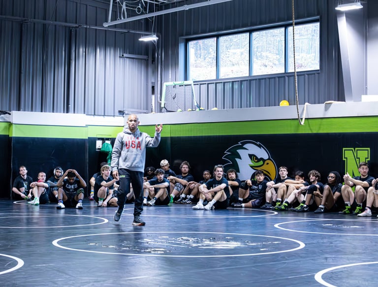 team speech from coach Omi Acosta