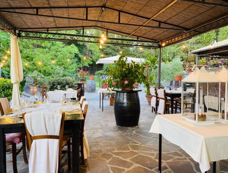 Esterno Il Fondaccio Dai dottori - Ristorante Castellina in Chianti