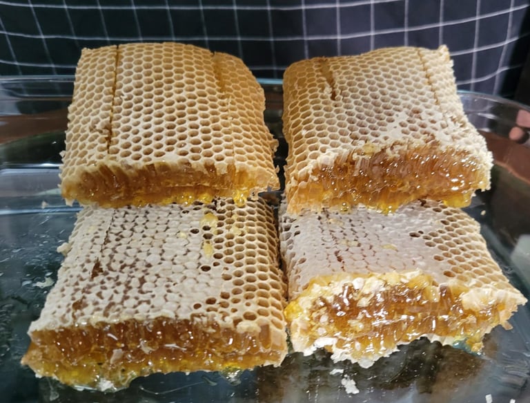 Pieces of Honey Comb