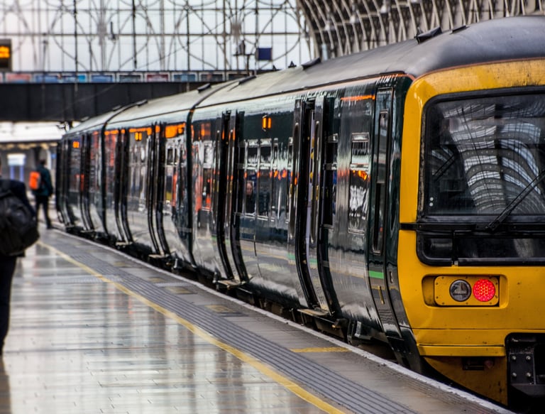 train in station making noise