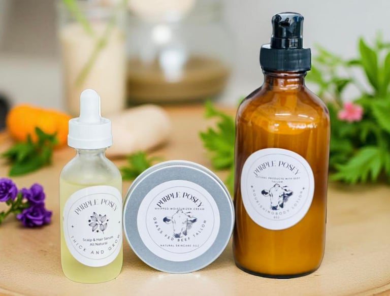 natural, nourishing, and effective products for skin and hair