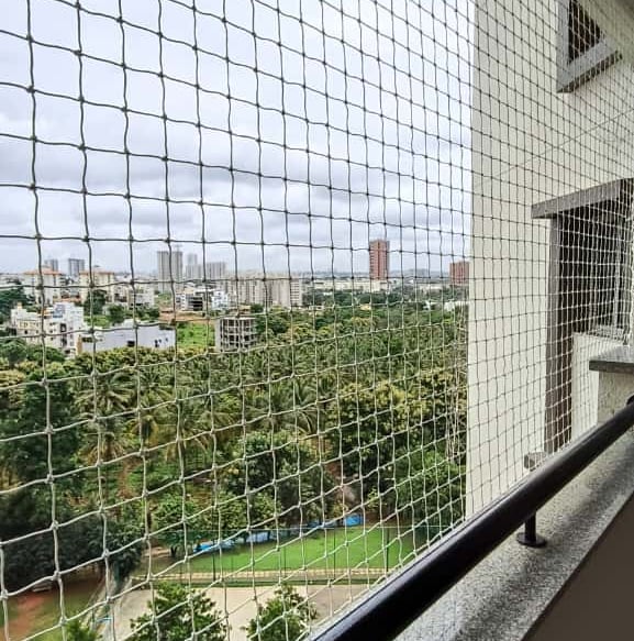 Balcony safety nets in nagarbhavi
