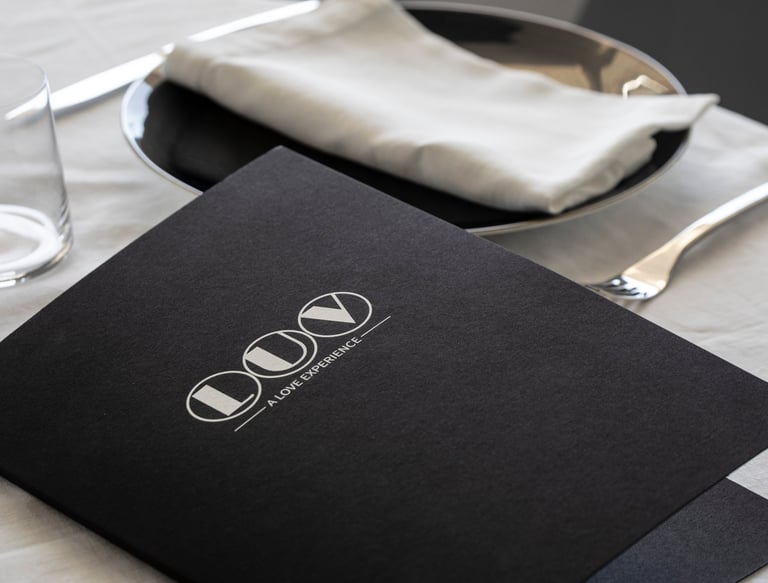 Menu di Mauro Ricciardi al Ristorante LUV, Fiumaretta