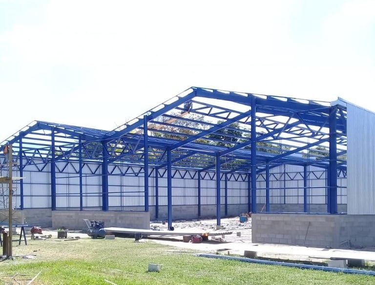 Fabricación de Bodegas gemelas en Salamá, Baja Verapaz