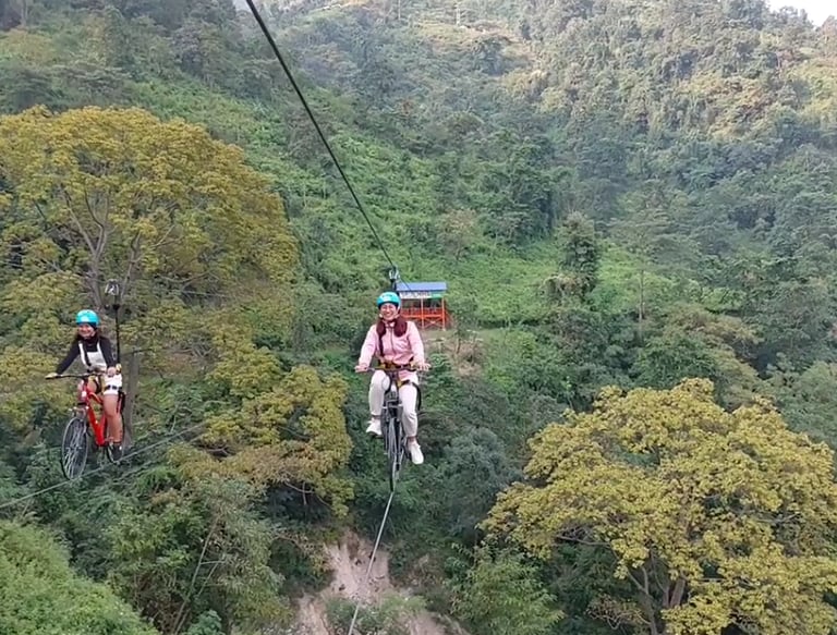 Sky Cycling Zipline
