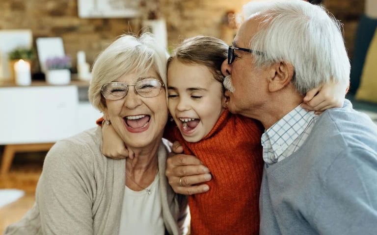 Loving family