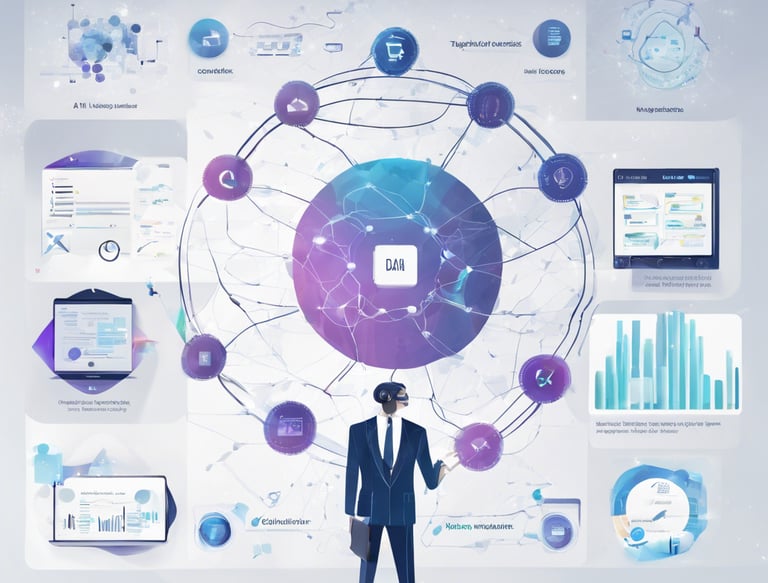 turned on flat screen monitor