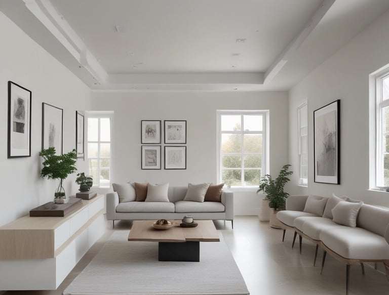 An ornate multi-story building with numerous windows and decorative stone carvings on the facade. A person in orange work attire operates a lift to perform maintenance or cleaning work on the building's exterior.